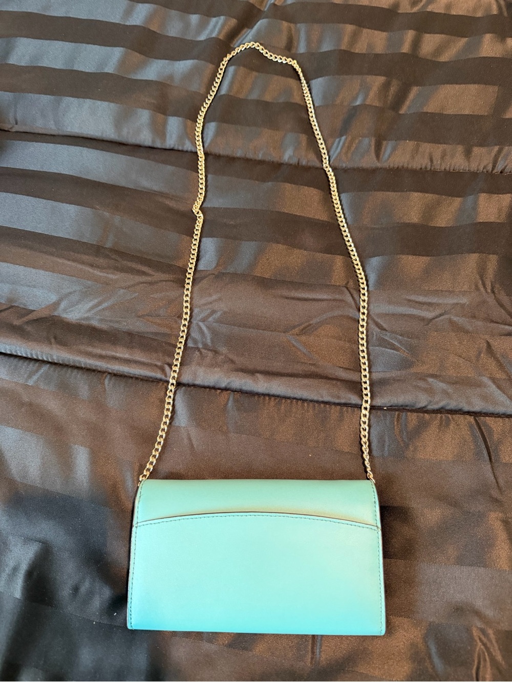 kate spade New York Turquoise Scallop Chain Crossbody Bag - Picture 3 of 5